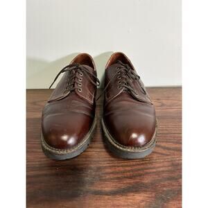 HS Trasks Men’s Dress Shoes Size 12 Medium Brown Leather Made In USA